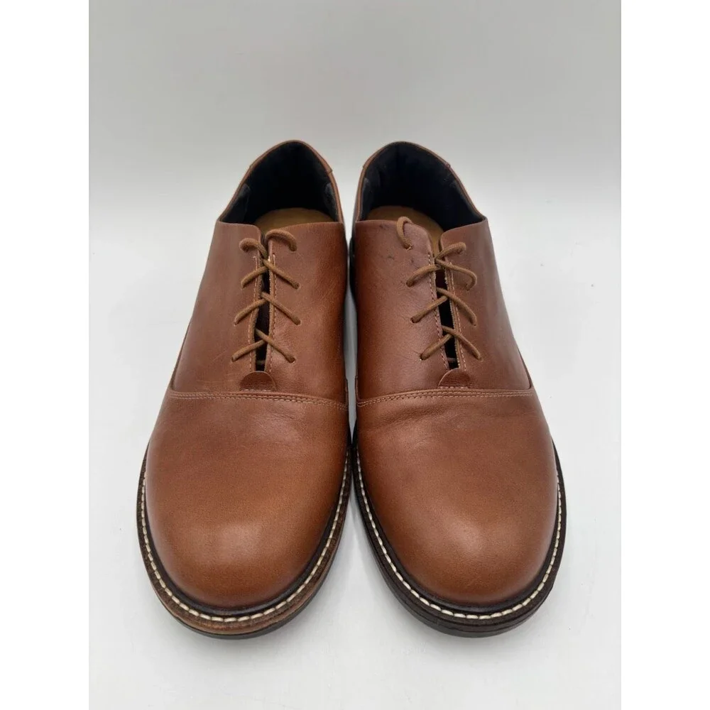 Naot AUDIENCE MAPLE Men's NEW Oxford Dress-Shoe Brown EU Size 40